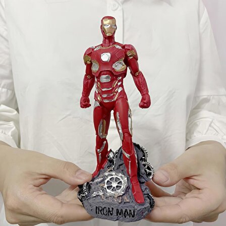 Avengers Ironman Demir Adam Koleksiyon Karakter Figür Oyuncak & Dekoratif Biblo Büyük Boy 28 cm. B