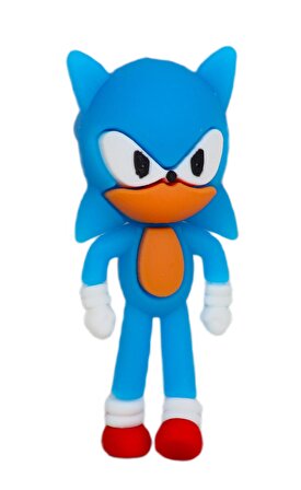 Kirpi Sonic Arkadaşları Süper Gold Sonic Shadow Silver Sonic Knuckles 6lı Karakter Figür Oyuncak Set
