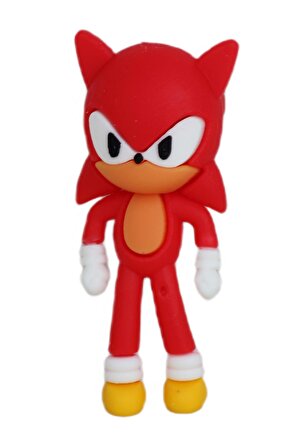 Kirpi Sonic Arkadaşları Süper Gold Sonic Shadow Silver Sonic Knuckles 6lı Karakter Figür Oyuncak Set