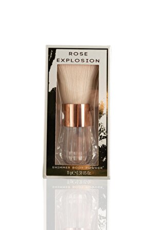 Reva Işıltılı Rose Simli Dekolte Pudrası - Rose Explosion For Decolette - Vegan & Temiz İçerik