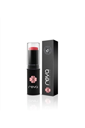 Reva Allık, Far, Dudak Renklendirici 3 in 1 Stick - Lip Cheek Eye Tint - No:110 - Vegan & Temiz İçerik