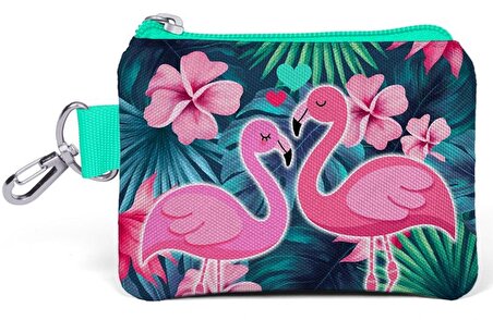 Coral High Kids Flamingo Bozuk Para Çantası - Yeşil - Kız Çocuk 21762