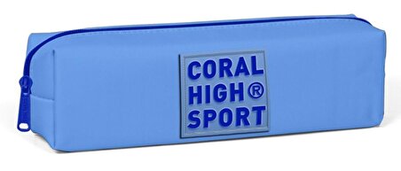 Coral High Sport Tek Bölmeli Mavi Kalemlik