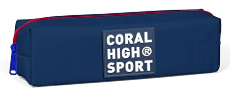 Coral High Sport Tek Bölmeli Lacivert Kalem Çantası