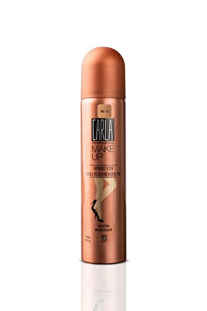 Carla Spray On Leg Foundation - Bacak Fondöteni 75 ml - No: 13