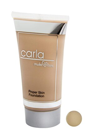 CARLA Fondöten - Proper Skin Foundation -  No: 155