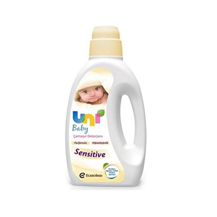 Uni Baby Sıvı Çamaşır Deterjanı Hassas 1500 ml. (12'li)