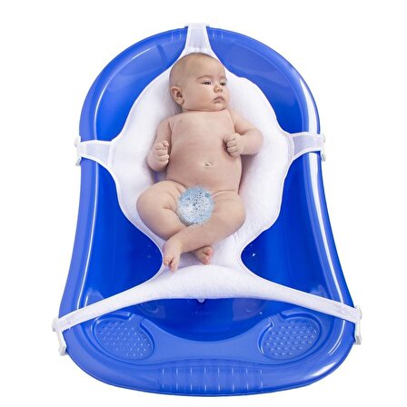 Sevi Bebe Çok Fonksiyonlu Bebek Yıkama Filesi & Minderi ART-8697 Beyaz