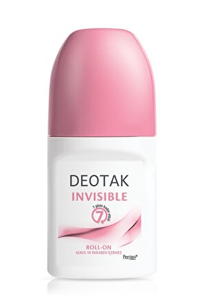 Deotak Invisible Antiperspirant Ter Önleyici Leke Yapmayan Kadın Roll-On Deodorant 35 ml