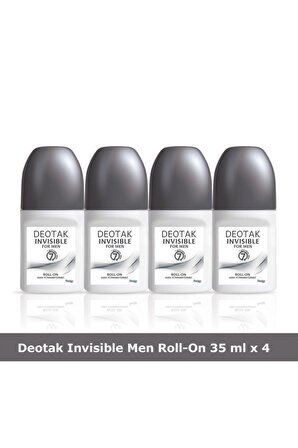DEOTAK ROLL-ON INVSIBLE FOR MEN