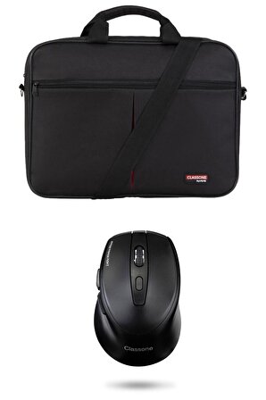 Classone BND300 Notebook Çantası + Kablosuz Mouse (Hediye)