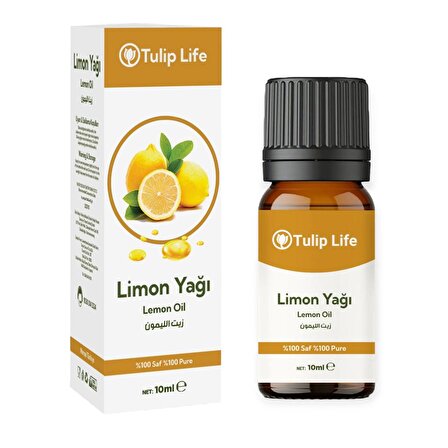 Limon Yağı %100 Saf ve Doğal  ( Lemon Oil ) 10 ML