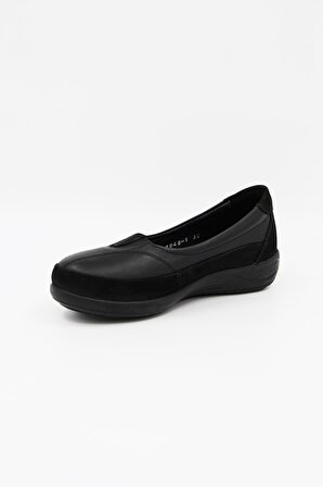 Ceyo 1046-1 Kadın Comfort Ayakkabı - Siyah
