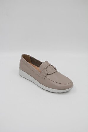 Ceyo 0160 Kadın Comfort Ayakkabı - Vizon