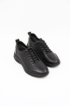 Ceyo 2430 Erkek Comfort Ayakkabı - Siyah