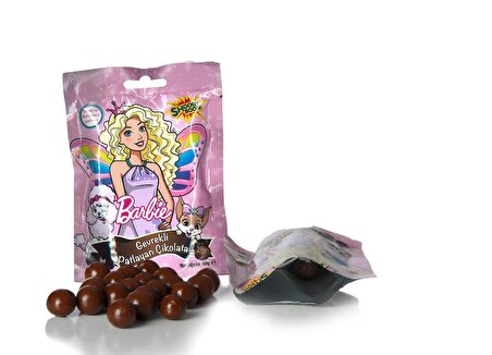 Hleks Shoogy Boom Gevrekli Çikolata Kaplı Patlayan Şeker Barbie Lisanslı 50 Gr x 3 Adet