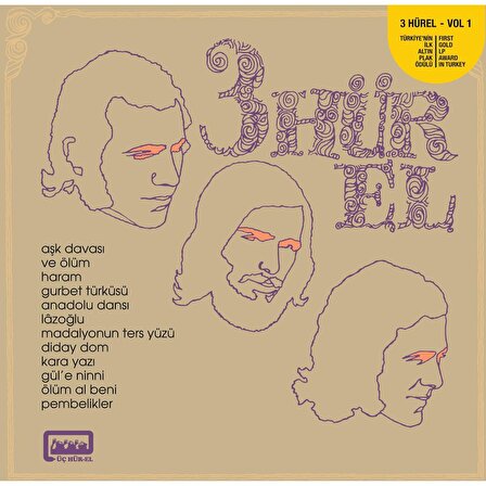 3 Hürel - Volume 1 (Plak)  