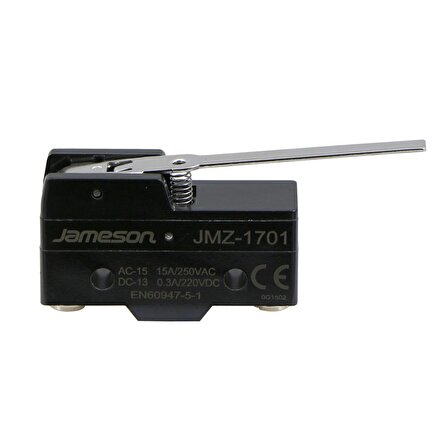 JAMESON Uzun Palet 15A 1No+1Nc Mikro Switch
