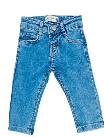 Erkek Çocuk Kot Pantolon Denim Mavi