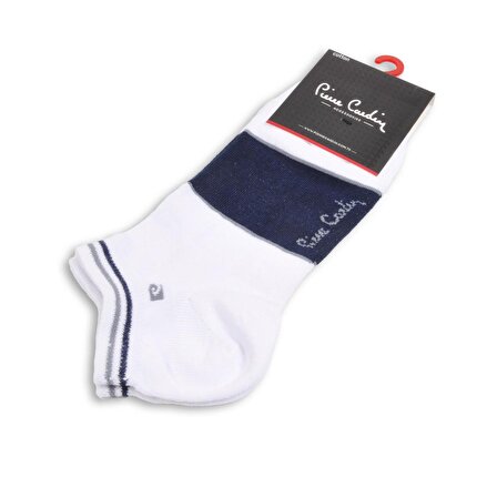 Pierre Cardin 2031 Beyaz Erkek Pamuklu Çorap