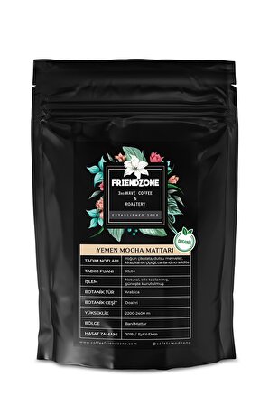 Yemen Mocha Mattari Yöresel Kahve 250 Gr