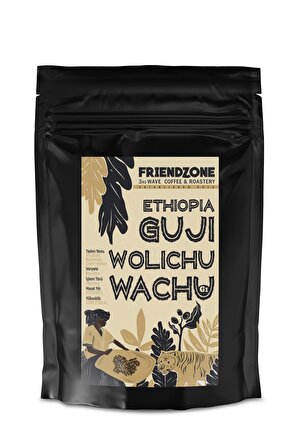 Ethiopia Guji Wolichu Wachu Yöresel Kahve 250 Gr