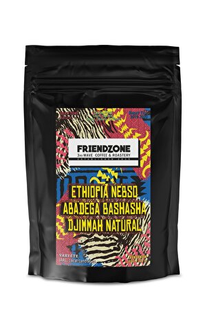 Ethiopia Nebso Abadega Bashasha Natural Yöresel Kahve 250 Gr