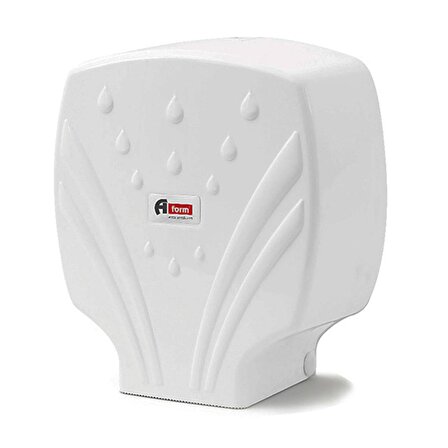 A Form MJTA 100 Mini Jumbo Tuvalet Kağıt Dispenseri Aparatı - Alttan Çekme - Beyaz - Plastik