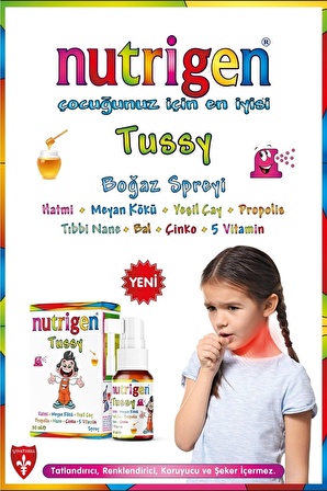 Nutrigen Tussy Boğaz Spreyi 25 ml