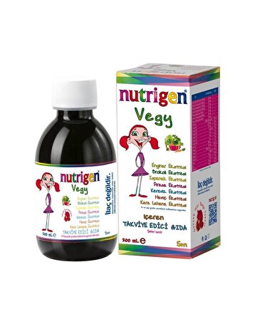 Nutrigen Vegy 200 ml Şurup