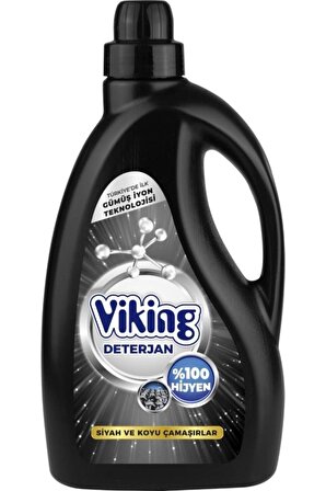 Viking Sıvı Çamaşır Deterjanı Siyahlar 2,7 Lt