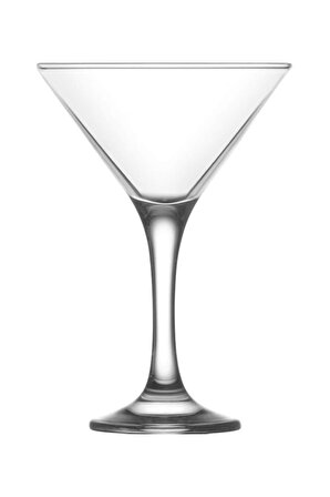 Lav misket kokteyl bardağı - 6 lı martini kadehi