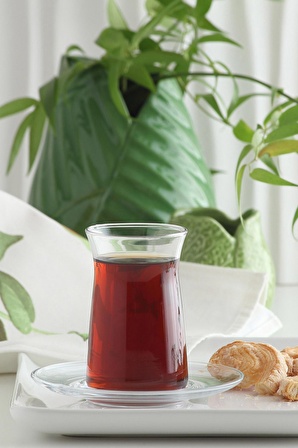 Lav vera çay seti çay takımı - çay bardağı takımı tabağı 12 prç.