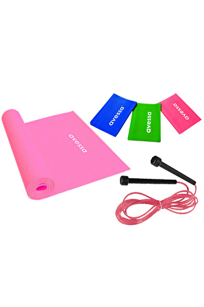 Avessa Deluxe Pilates Seti Pembe 5 Parça Set7