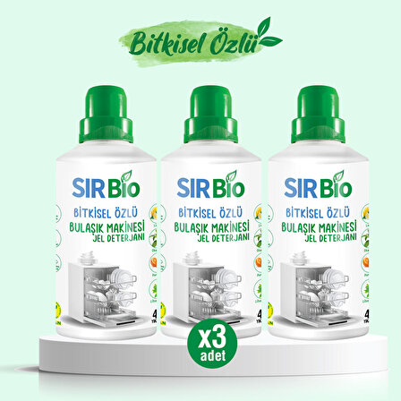 Sır Bio Bulaşık Makine Deterjanı 1000 ml 3'lü