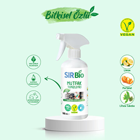 Sır Bio Bitkisel Özlü 5'li Temizlik Paketi + Vücut Spreyi Hediyeli