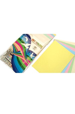 Jet Color Fotokopi Kağ.renkli A4 100lu(20x5 Pastel