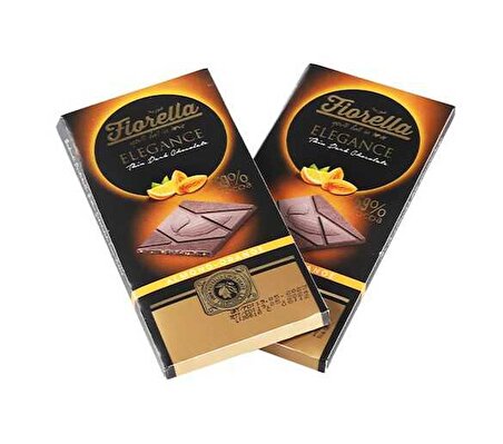 Fiorella Elegance Bademli Portakallı Çikolatalı Tablet 70 Gr. 1 Adet