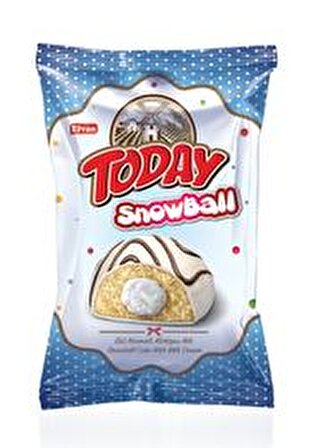 Today Snowball Sütlü Kek 45 Gr. 24 Adet (1 Kutu)