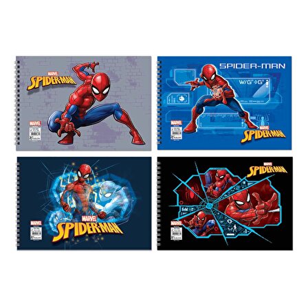 Keskin Color Spiderman Resim Defteri 17x25 cm 15 Yaprak 300115-06