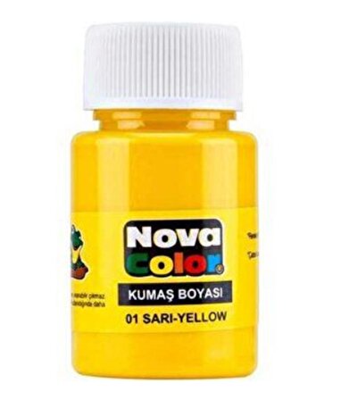 Nova Color Kumaş Boyası 35 Cc Sarı - 2 adet