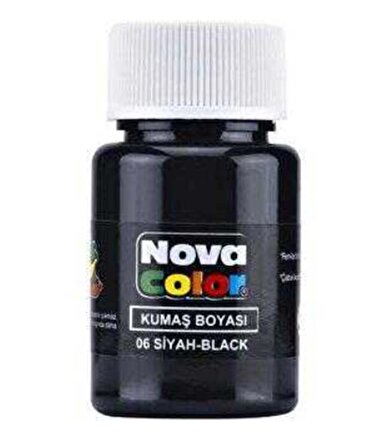 Nova Color Kumaş Boyası 35 Cc Siyah - 2 adet