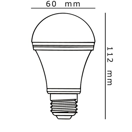 Hareket Sensörlü Sıva Üstü Tavan Armatürü ve 2 Adet Pelsan Ampül (Beyaz Işık)