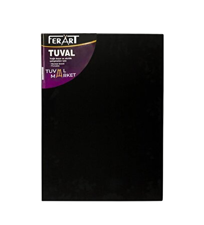 40X50 TUVAL STD BLACK FERART