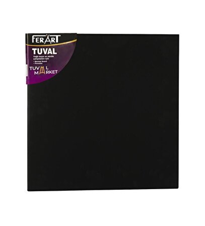 20X20 TUVAL STD BLACK FERART