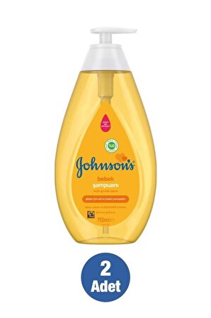 Johnsons 750 ml Bebek Şampuanı X 2 Adet