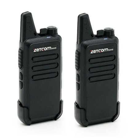 Zetcom Pmr N446 El Telsizi 2'li Set | Yeni Seri Türkçe Sesli