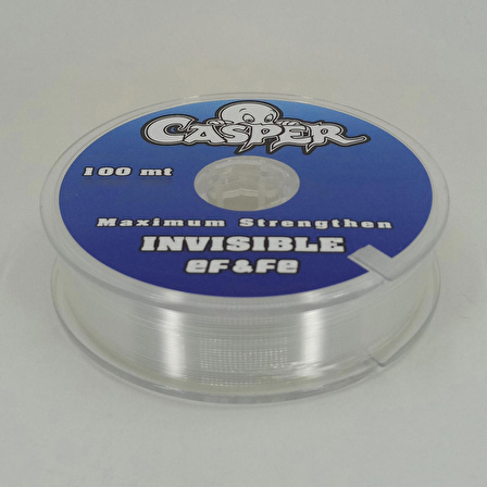 Casper Hayalet Misina 100 Metre invisible Fluorocarbon Coated