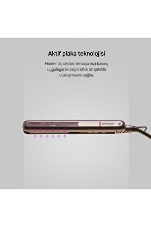AR5062 Bellisima Creativity Glossy Saç Düzleştiricisi - Pembe