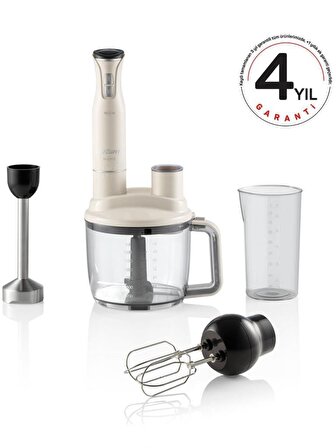 Arzum AR1142 Blanco 1500 W Set Mikser Beyaz